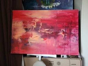Pieza de arte contemporáneo abstracto moderno "Severance" PLEAS3 LEER DESCRIPCIÓN - Imagen 1 de 24