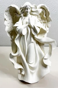 Vintage Home Interiors 58127 "A Child Is Born" 15,5" T Engel religiöse Statue EUC - Bild 1 von 7