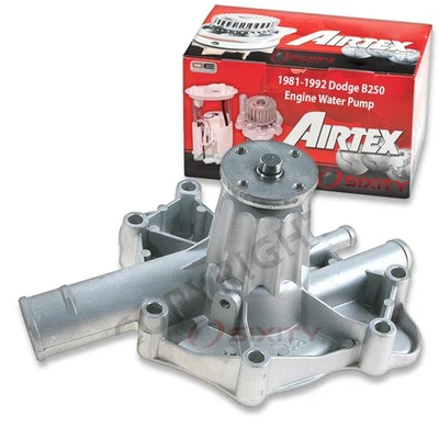 Bomba de agua del motor Airtex para Dodge B250 1981-1992 3,9 L 5,2 L 5,9 L V6 V8 qo Foto 1 de 4