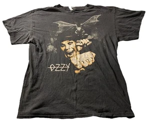 Vintage Original Ozzy Osbourne Gargoyle Bat T-Shirt Herren L Black Sabbath Alstyle - Bild 1 von 5