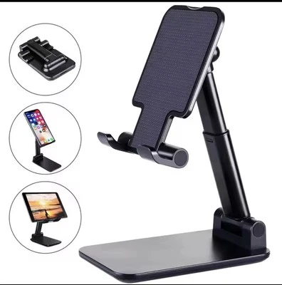 Phone Desk Holder Stand Foldable Desktop Table Mount For Mobile Tablet Universal - Image 1 of 2