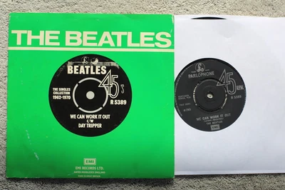 The Beatles  - We Can Work It Out/Day Tripper -  Picture Sleeve PS 7" - Image 1 of 2