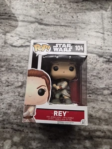 Funko Pop! Vinyl: Star Wars - Rey (mit Lichtschwert) #104 - Bild 1 von 6