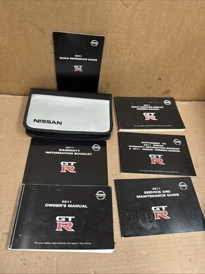 Nissan GT-R GTR 2011 manual del propietario estuche de libro de fábrica servicio propietario original 6325 Foto 1 de 4