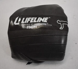 Pelota de yoga de ejercicio Lifeline Powered By Innovation negra 75 cm - Imagen 1 de 7
