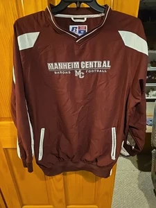 Vintage Russel Athletic Manheim Central Football Windbreaker. Herren Medium - Bild 1 von 4