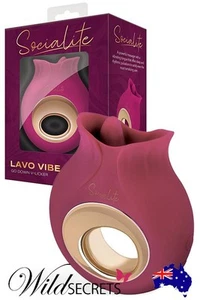 NEW Bodywand Lavo 3.7 inch Tongue Clitoral Vibrator, Sex Toy, Wild Secrets - Picture 1 of 3
