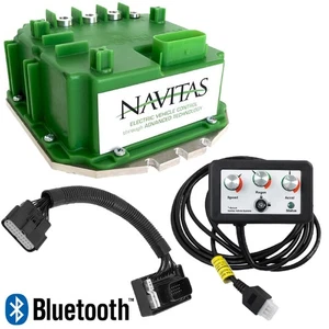 Carro de golf Yamaha G19 G22 1996-2007 Navitas 440 Amp BlueTooth kit controlador - Imagen 1 de 1