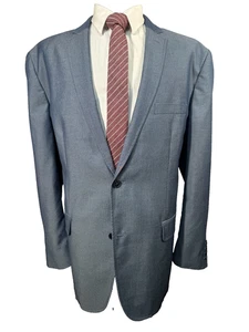 INC INTERNATIONAL CONCEPT Mens Blue BIG & TALL Sport Coat Blazer Jacket 46L - Picture 1 of 9