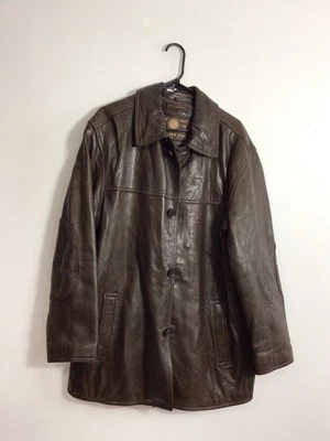 Chaqueta Abrigo Marc New York Cuero Hombre Mediana Foto 1 de 4