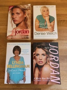 BOOK - Bundle Of X4 Loose Women Autobiographies Welch Bellingham Price Jordon PB - Imagen 1 de 2