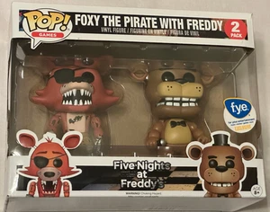 Funko Pop! Five Nights at Freddy's FYE 2 Pack Foxy the Pirate with Freddy NEW - Picture 1 of 8