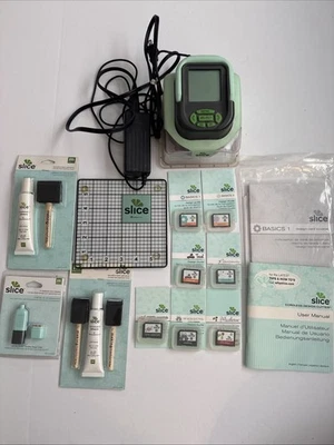 HUGE LOT - Slice Digital Design Cutter & Accessories 12 Pc + Instruction Books - Image 1 of 4