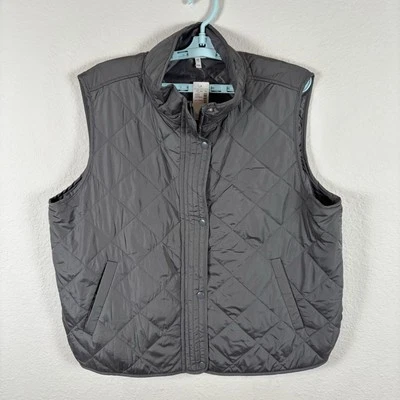 Chaqueta acolchada Maurices para mujer talla 2XL gris sin mangas nueva con etiquetas precio de venta sugerido por el fabricante $35 Foto 1 de 4