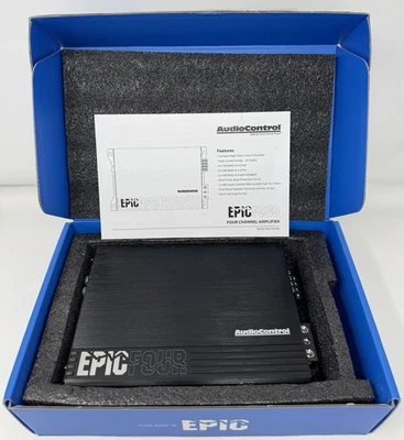 AudioControl EPIC FOUR 4-Channel Amplifier | 800W RMS - Image 1 of 4