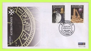 Malta 2009 Astronomy set on First Day Cover, Bureau - Picture 1 of 1