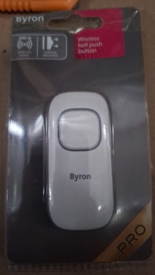 Byron DBY-25390: Best Wireless Bell Button for Narrow Doorposts