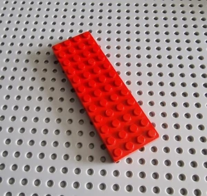 Lego Platte Grundplatte Bauplatte Dick 4x12 rot red 4202 R3/D1 - Bild 1 von 1