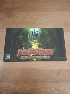 ASCENSION DECK BUILDING GAME: GIFT OF THE ELEMENTS PLAYMAT NEOPRENE RARE  - Picture 1 of 6
