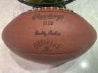 RAWLINGS GYRO-METRIC OFFICIAL Size Buddy Parker FOOTBALL GENUINE LEATHER VINTAGE