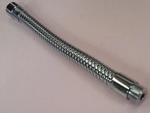 203mm 8" Gooseneck Microphone Stand Flexible Extension Chrome Plated 184g 650 - Picture 1 of 3