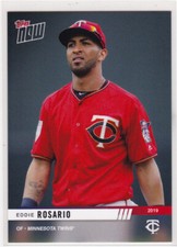 Eddie Rosario Minnesota Twins 2019 Topps NOW Road Opening Day OD-143 SP 115