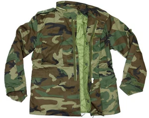 Clásico EE. UU. M65 Ejército Chaqueta de Campo de Combate Vietnam Estilo Patrulla Militar Abrigo W/L - Imagen 1 de 1