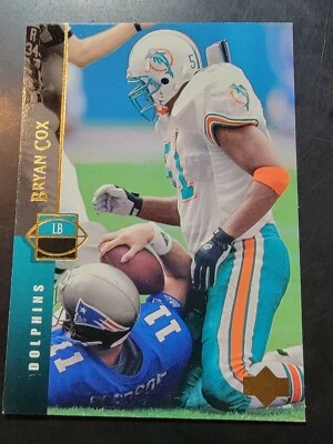 1994 Upper Deck Football #226 Bryan Cox  - Image 1 of 2