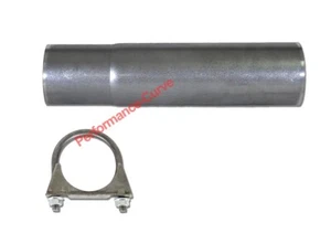 Aluminized Exhaust Reducer 2.75" ID to 3" OD w/ 2.75" Clamp - X9334 - Picture 1 of 1