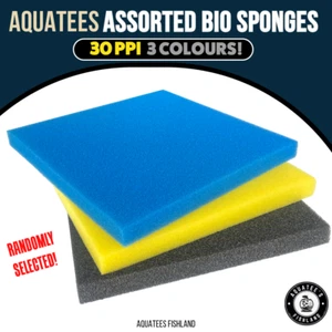 Aquatees Assorted Aquarium Sponges - 30ppi - Picture 1 of 1
