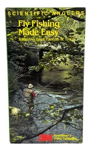 Fly Fishing Made Easy VHS Tape Scientific Anglers Tested Free Shipping - Picture 1 of 6