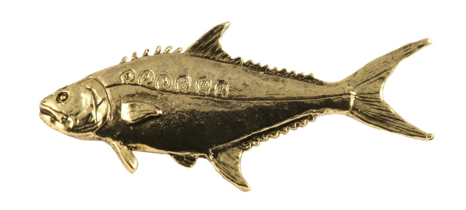 Pin de solapa de pez reina Creative Pewter Designs o imán de refrigerador, S072 Foto 1 de 1