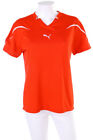 PUMA T-Shirt Sport Fitness Workout Logo-Stickerei D 38 rot