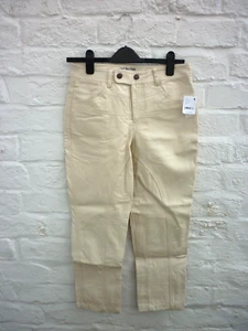 Free People We The Free Rebel Vegan Leather Pants in Ivory Size 6 Brand New $118 - Picture 1 of 9