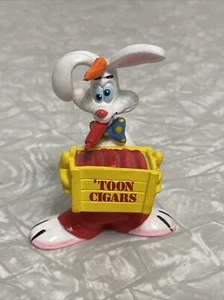 Vintage Who Framed Roger Rabbit PVC Figur 1987 Disney Amblin Toon Zigarren 3,25" - Bild 1 von 5