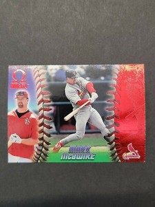 Rare 1998 Pacific Omega Red #200 Mark McGwire St. Louis Cardinals