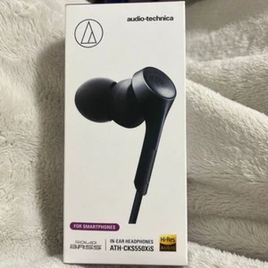 Audio-Technica ATH-CKS550XiS BK SOLIDER BASS Hi-Res Audio In-Ear Ohrhörer schwarz - Bild 1 von 1