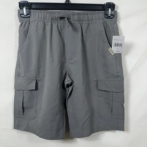 NWT Weatherproof Vintage Boys Youth Shorts Large 14/16 Smoked Gray Outdoor Hike - Picture 1 of 9