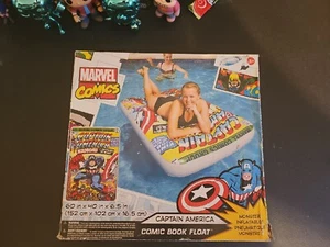 Marvel Comic Buch Float aufblasbar Captain America Pool Floß NEU in Verpackung. - Bild 1 von 2