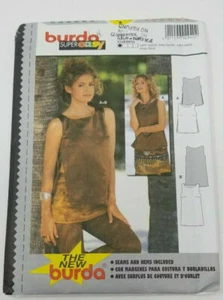Burda 2940 Misses Semi-Fitted Top Sewing Pattern Sizes 8-18 Easy - Picture 1 of 3