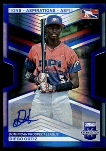 2023 PANINI ELITE EXTRA EDITION DIE CUT DIEGO ORTIZ /76 - Picture 1 of 2