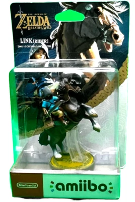Nintendo AMIIBO- The Legend of Zelda Breath of the Wild (BOTW)- (LINK RIDER) Foto 1 de 4