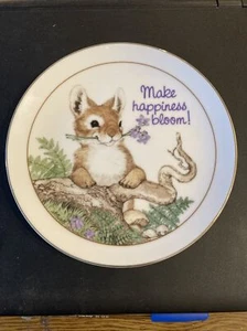 Lasting Memories collectible plate 6-1/2” Make happiness bloom! 1985 - Picture 1 of 4