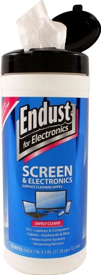 Plasma TV Screen Wipes Flat Screen Cleaner LCD Laptop Monitor Cleaning 70 Count - Image 1 of 1