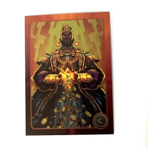 Mansa Musa Lámina Helada 2024 Carteros Moneda Verano Serie CN-6 Golden King - Imagen 1 de 5