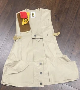 BOB ALLEN GUN CLUB Vintage NEW w TAG - Mens XL Hunting Shooting Vest Old Stock - Picture 1 of 8