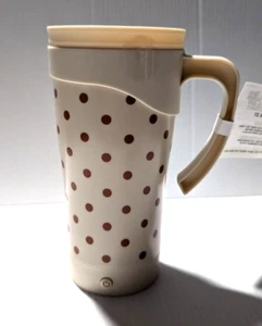 Target Bullseye's Playground Self Stirring Mug 15.2oz - white dot (NEW WITH TAG) - Picture 1 of 1