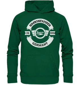 Hoodie  Simson IFA Suhl VEB DDR Kult Rocker Geschenk Schwalbe SR1 2 S50 51 - Bild 1 von 11