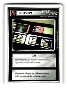 Tarjeta coleccionable Star Trek Unlimited Premiere 1994 escaneo de interrupción C - Imagen 1 de 4