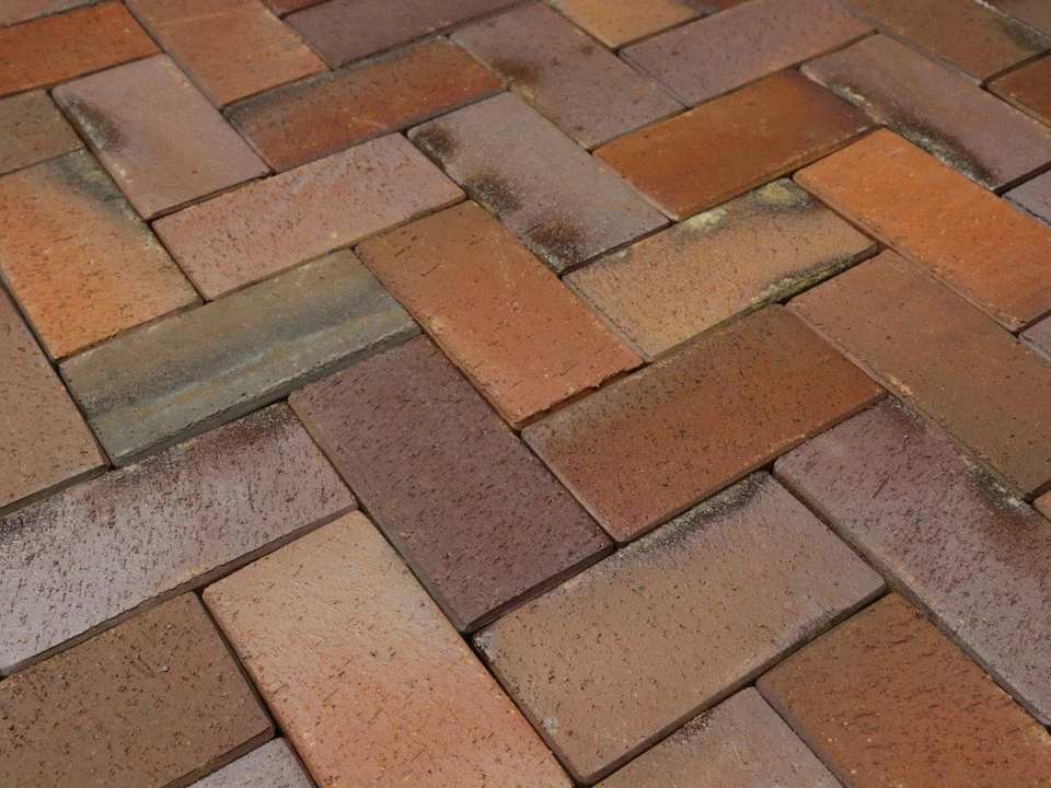 Pflasterklinker Pflastersteine rot violett 20x10x5,2 mit Schmolz Klinkerpflaster - Bild 1 von 1